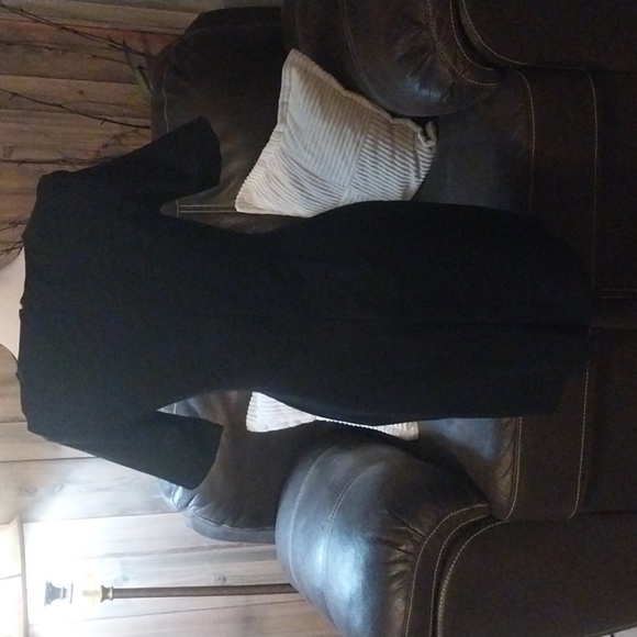 Land’ End Ponte Sheath Dress, Navy, 6P - Picture 5 of 10